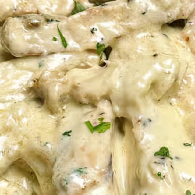 Fettuccini Alfredo.