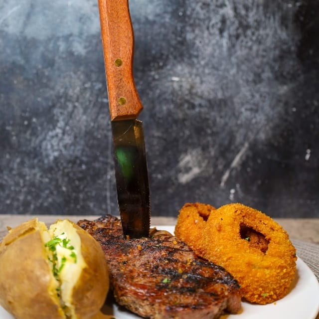 NY Strip Steak.