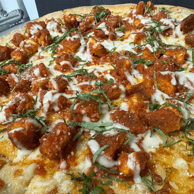 Chicken Parm Pizza.