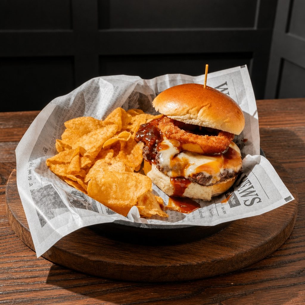 Gleason's Burger.