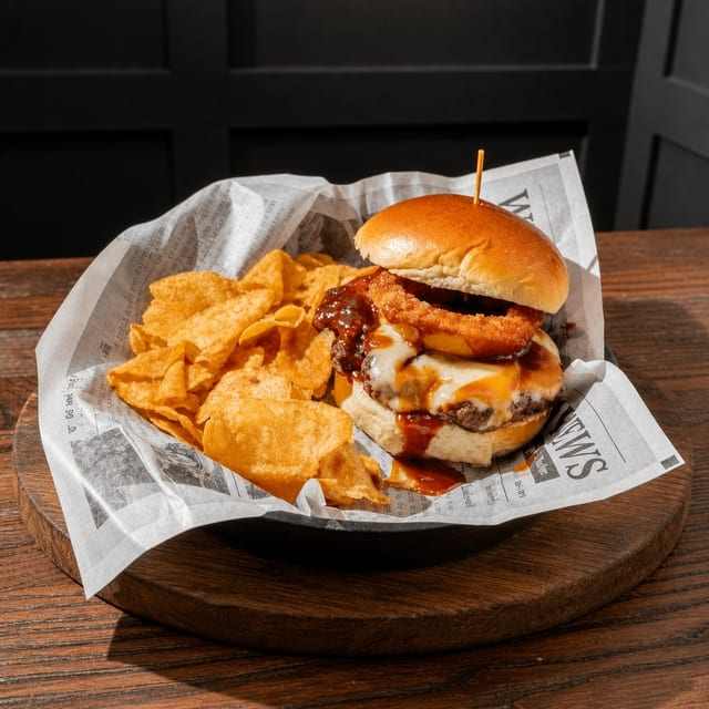 Gleason's Burger.