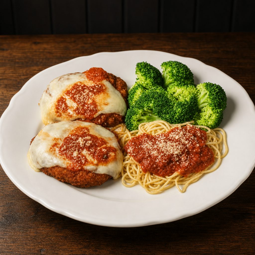 Chicken Parmigiana.