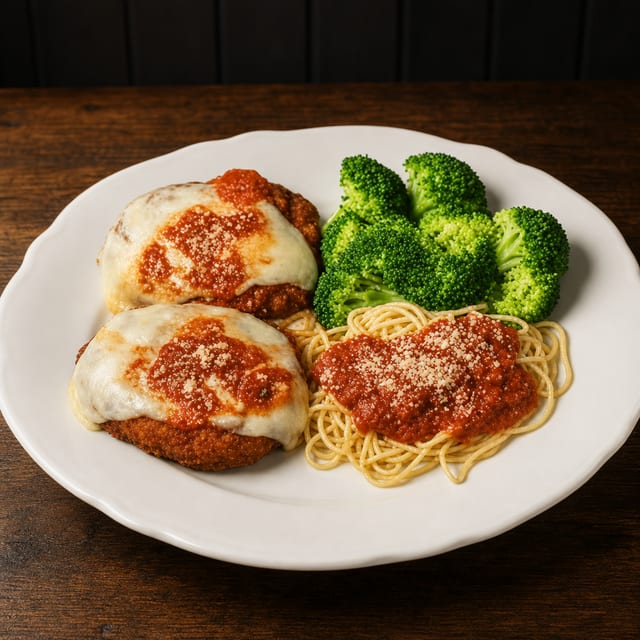 Chicken Parmigiana.