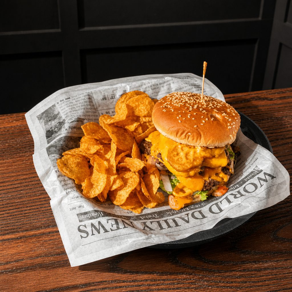 The Big Mick Burger.