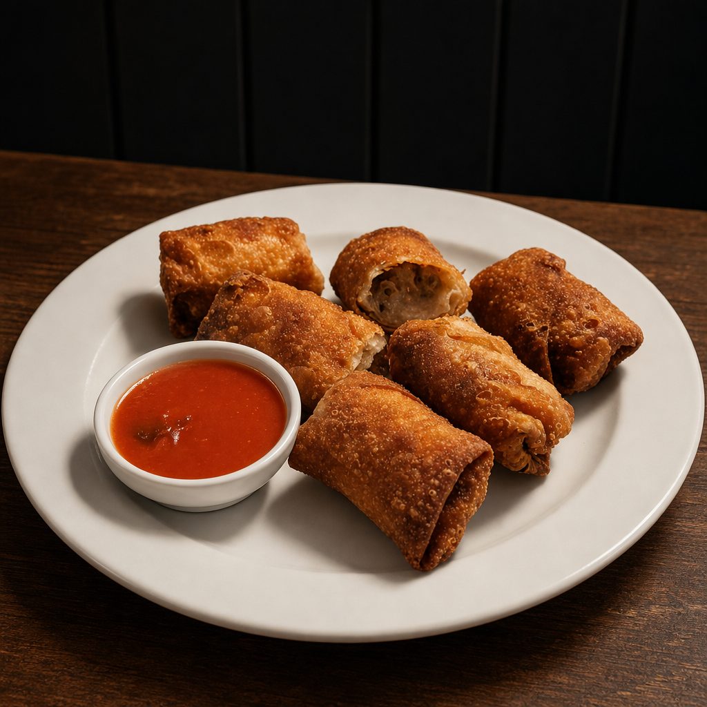 Cheezsteak Eggrolls.
