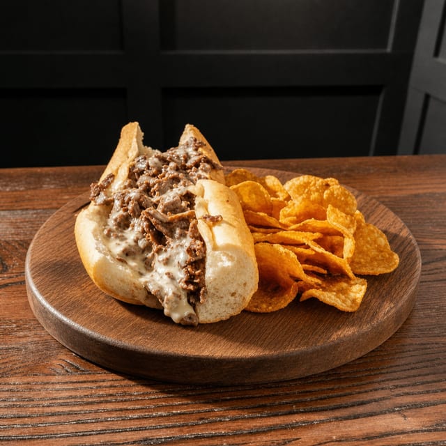 Extra Meat Cheezsteak.
