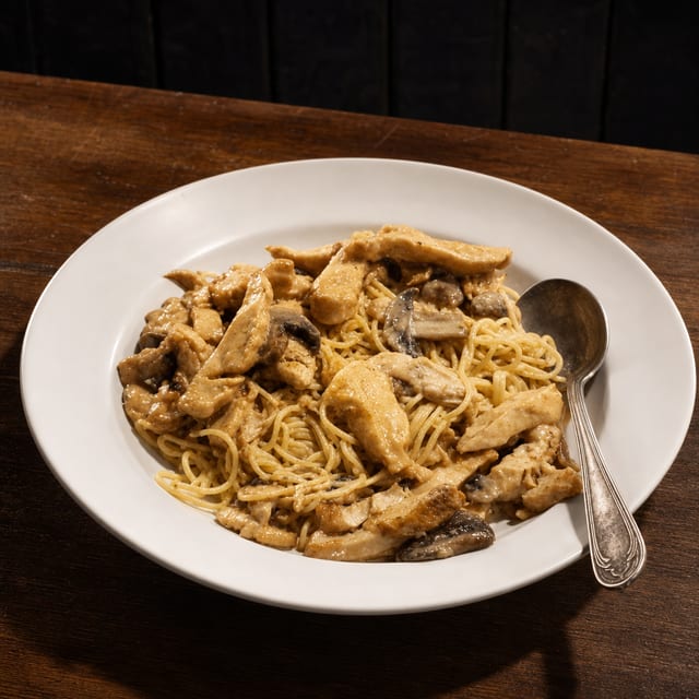 Chicken Marsala.