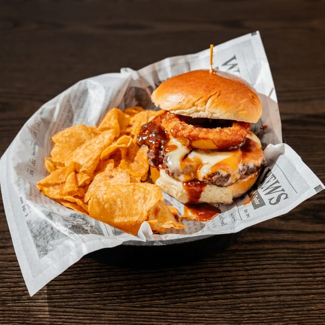 Gleason's Burger.