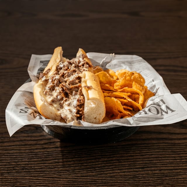 Buffalo Chicken Cheezsteak.