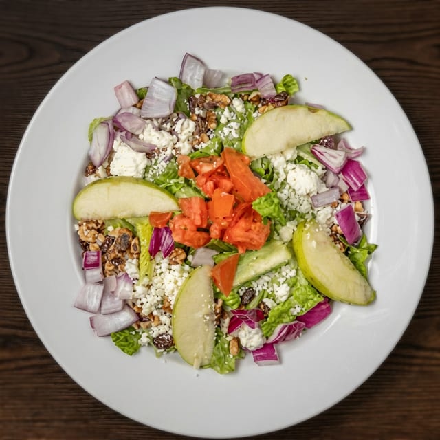 Apple Walnut Salad.