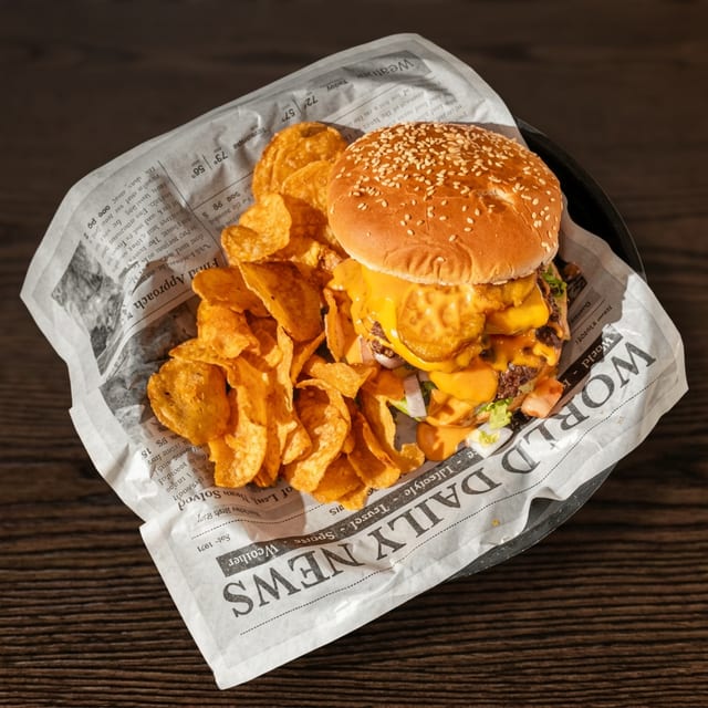 The Big Mick Burger.