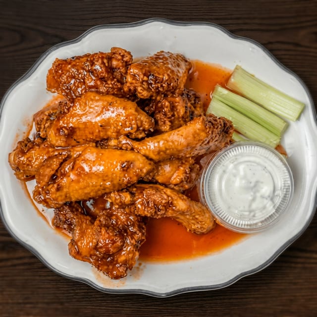 Fez's Sauce Wings.