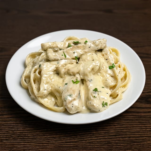 Fettuccini Alfredo.